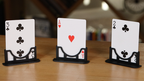 Three Cards Monte Stand BLUE (Gimmicks and Online Instruction) by Jeki Yoo - Trick by Murphy's Magic Supplies, Inc.