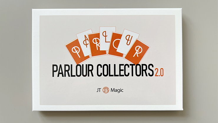 Parlour Collectors 2.0 RED (Gimmicks and Online Instructions) by JT - Trick by Murphy's Magic Supplies, Inc.