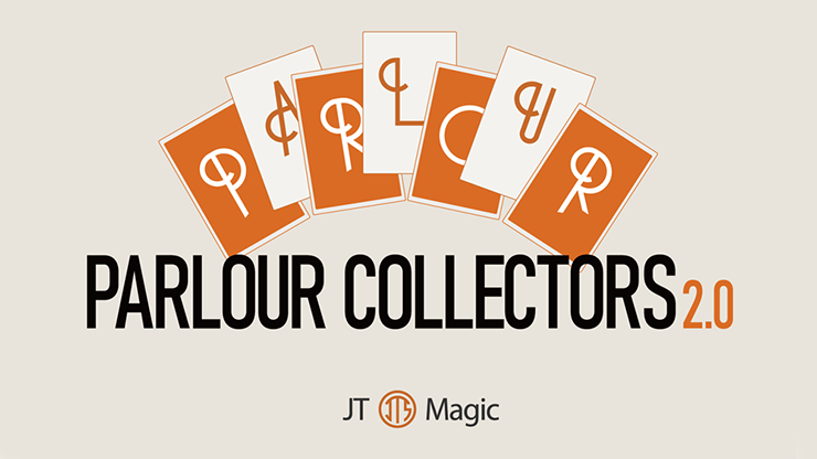 Parlour Collectors 2.0 RED (Gimmicks and Online Instructions) by JT - Trick by Murphy's Magic Supplies, Inc.