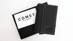 Comet Black Leather Silver Shell (Gimmicks and Online Instruction) by Andrew Dean - Trick by Murphy's Magic Supplies, Inc.