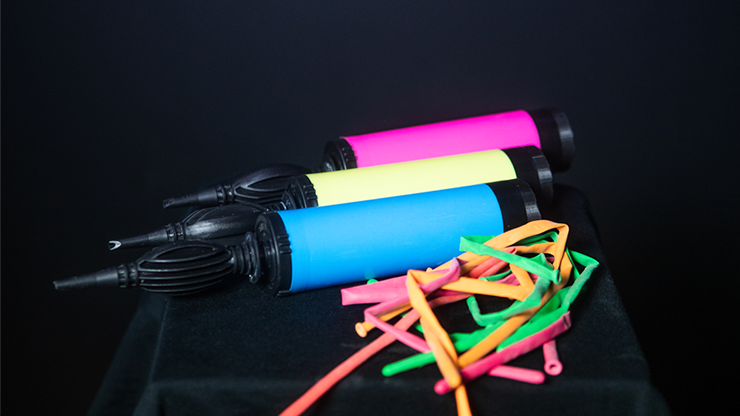 SUPER GAG BALLOON PUMP (Gimmicks and Online Instructions) by Mago Flash -Trick by Murphy's Magic Supplies, Inc.