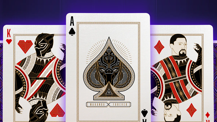 Black Panther Playing Cards by theory11 by Murphy's Magic Supplies, Inc.