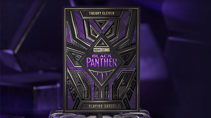 Black Panther Playing Cards by theory11 by Murphy's Magic Supplies, Inc.