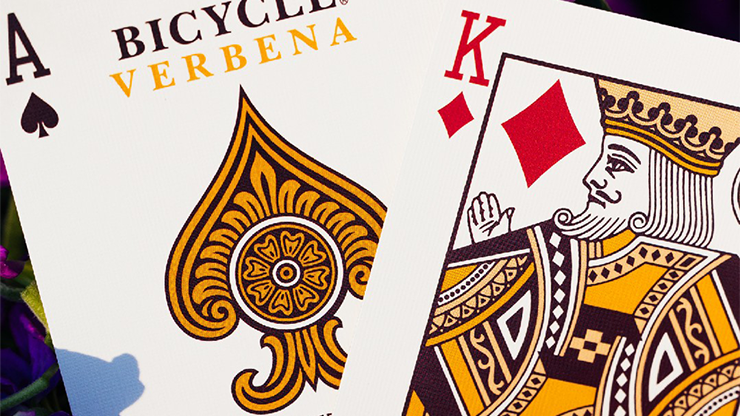 Bicycle Verbena Playing Cards by US Playing Card by Murphy's Magic Supplies, Inc.