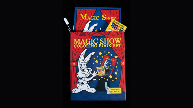 MAGIC SHOW Coloring Book DELUXE SET (4 way) by Murphy's Magic by Murphy's Magic Supplies, Inc.