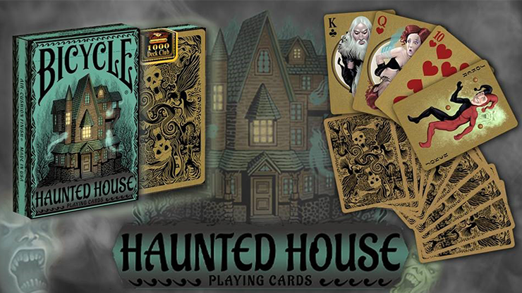Bicycle Haunted House Playing Cards by Collectable Playing Cards by Murphy's Magic Supplies, Inc.