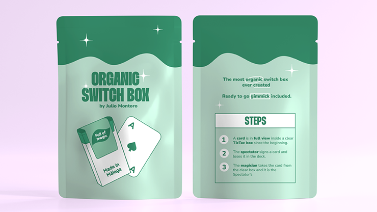 ORGANIC SWITCH BOX by Julio Montoro by Murphy's Magic Supplies, Inc.