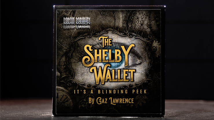 Shelby Wallet (Gimmicks and Online Instructions) by Gaz Lawrence and Mark Mason - Trick by Murphy's Magic Supplies, Inc.
