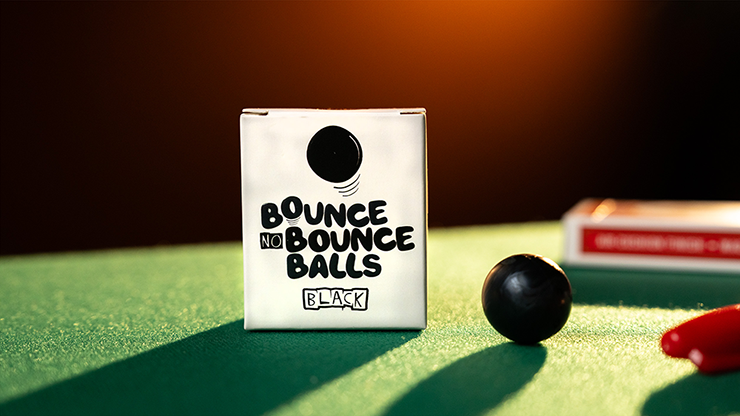 Bounce no Bounce Balls BLACK by Murphy's Magic - Trick by Murphy's Magic Supplies, Inc.