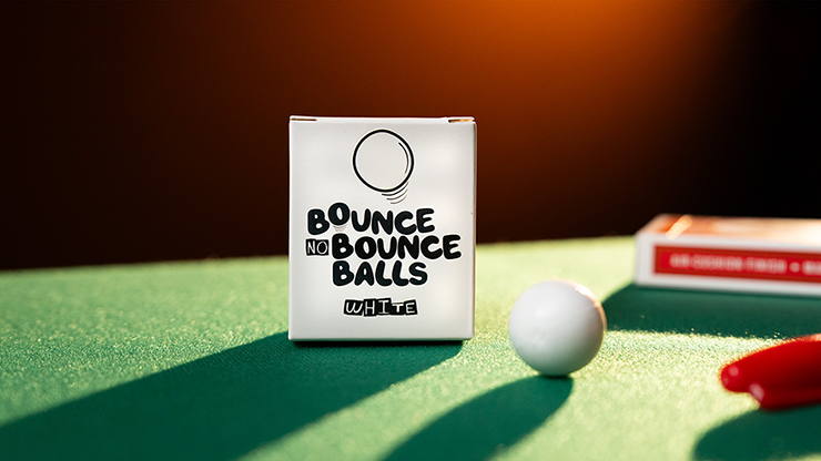 Bounce no Bounce Balls WHITE by Murphy's Magic - Trick by Murphy's Magic Supplies, Inc.
