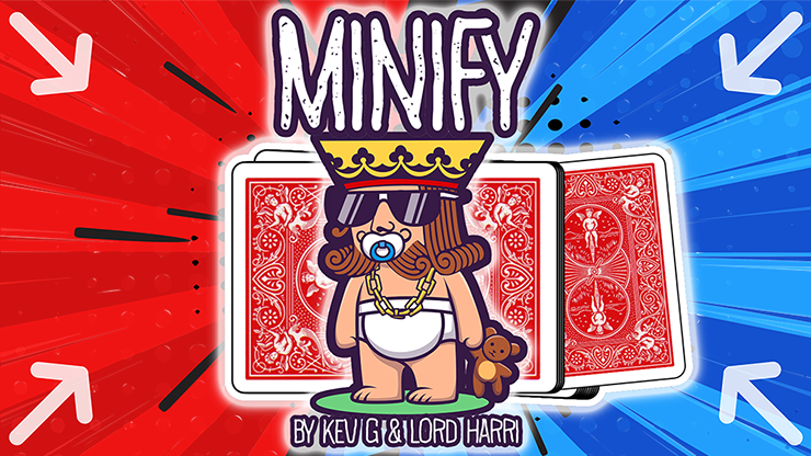 Minify RED by Kev G & Lord Harri - Trick by Murphy's Magic Supplies, Inc.