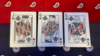 Gilded Bicycle Bandana (Blue) Playing Cards by Murphy's Magic Supplies, Inc.