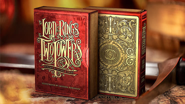 The Lord of the Rings - Two Towers Playing Cards (Foiled Edition) by Kings Wild by Murphy's Magic Supplies, Inc.
