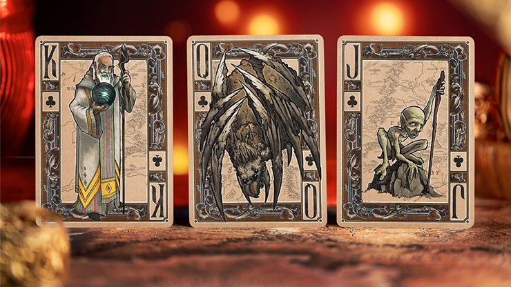 The Lord of the Rings - Two Towers Playing Cards (Foiled Edition) by Kings Wild by Murphy's Magic Supplies, Inc.