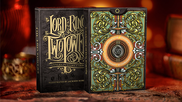 The Lord of the Rings - Two Towers Playing Cards (Gilded Edition) by Kings Wild by Murphy's Magic Supplies, Inc.