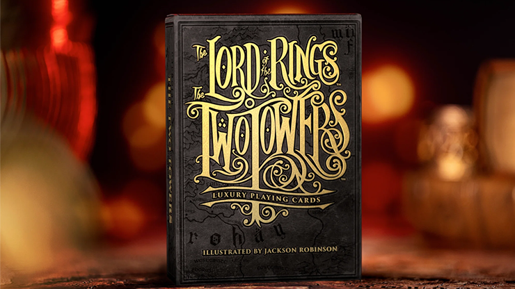 The Lord of the Rings - Two Towers Playing Cards (Gilded Edition) by Kings Wild by Murphy's Magic Supplies, Inc.