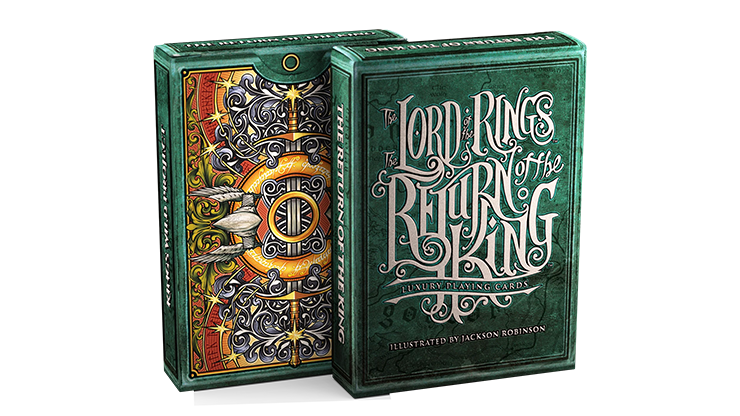 The Lord of the Rings - Return of the King Playing Cards by Kings Wild Project(Green) by Murphy's Magic Supplies, Inc.