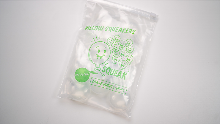Pillow Squeaker Double Voice (12pk Large) by Murphys Magic by Murphy's Magic Supplies, Inc.