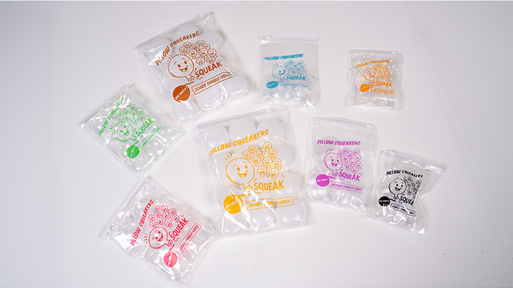 Pillow Squeaker Double Voice (12pk Medium) by Murphys Magic by Murphy's Magic Supplies, Inc.
