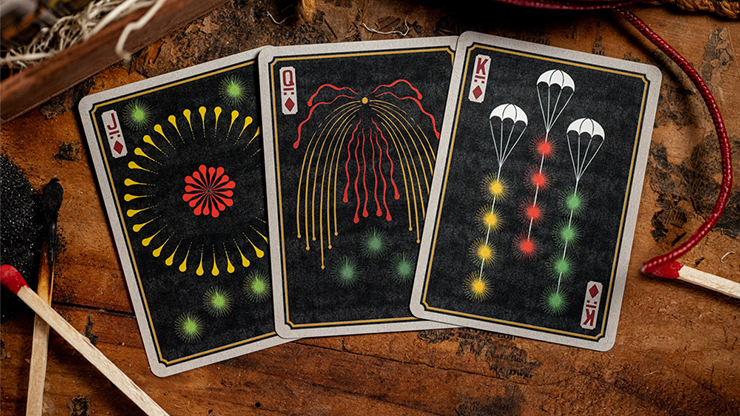 Flower of Fire Playing Cards by Kings Wild Project by Murphy's Magic Supplies, Inc.
