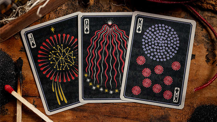 Flower of Fire Playing Cards by Kings Wild Project by Murphy's Magic Supplies, Inc.