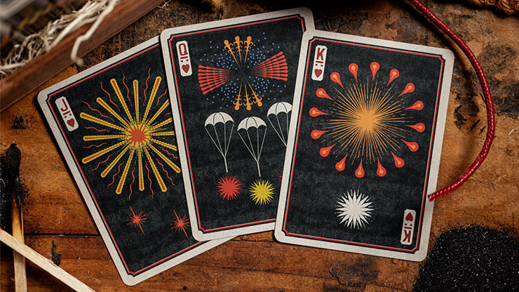 Flower of Fire Playing Cards by Kings Wild Project by Murphy's Magic Supplies, Inc.