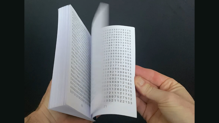 Pi MAX Book Test (with Online Instruction) by Vincent Hedan - Trick by Murphy's Magic Supplies, Inc.