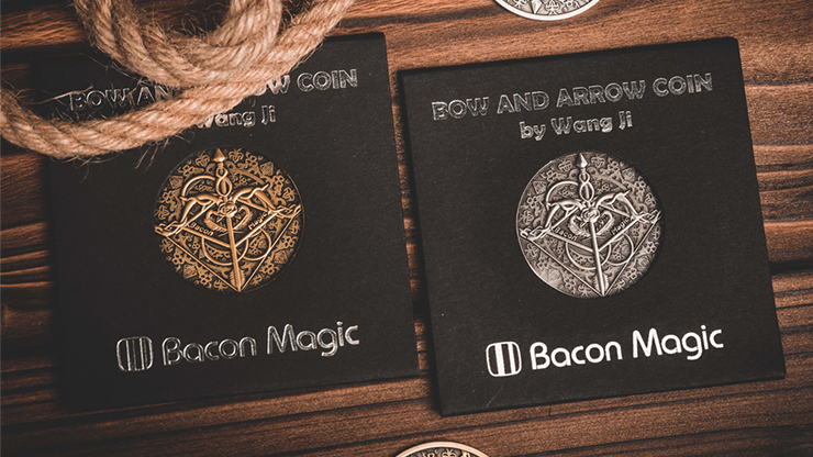 BOW AND ARROW COIN SILVER by Bacon Magic by Murphy's Magic Supplies, Inc.