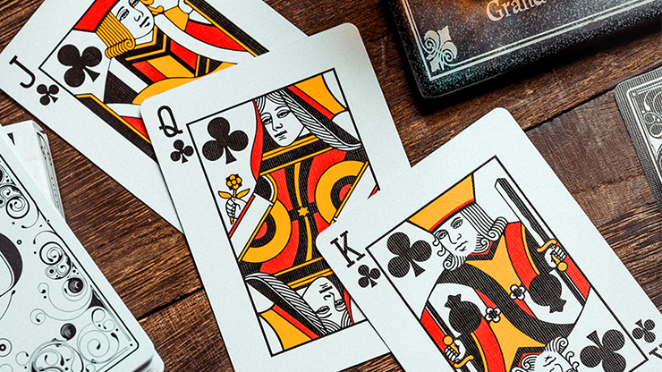 Smoke & Mirror (Smoke-White) Deluxe Limited Edition Playing Cards by Dan & Dave by Murphy's Magic Supplies, Inc.
