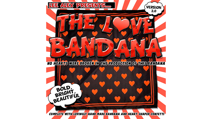 LOVE BANDANA V2 by Lee Alex by Murphy's Magic Supplies, Inc.