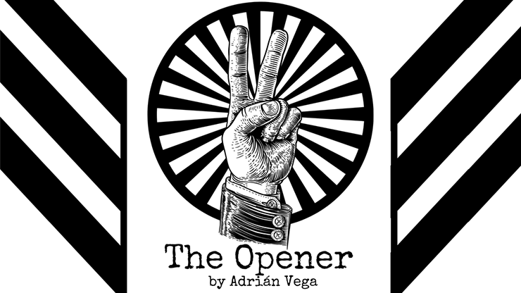THE OPENER RED (Gimmicks and Online Instructions) by Adrian Vega - Trick by Murphy's Magic Supplies, Inc.