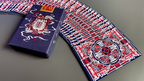Sumi Kitsune Myth Maker (Blue/Red Craft Letterpressed Tuck) Playing Cards by Card Experiment by Murphy's Magic Supplies, Inc.