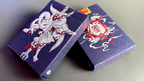 Sumi Kitsune Myth Maker (Blue/Red Craft Letterpressed Tuck) Playing Cards by Card Experiment by Murphy's Magic Supplies, Inc.
