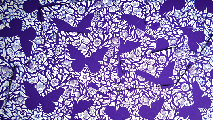 Butterfly Playing Cards (Royal Purple Edition) by Murphy's Magic Supplies, Inc.