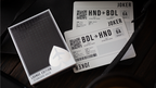 Lounge Edition Unmarked (Tarmac Black) by Jetsetter Playing Cards by Murphy's Magic Supplies, Inc.