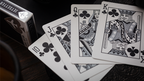 Lounge Edition Unmarked (Tarmac Black) by Jetsetter Playing Cards by Murphy's Magic Supplies, Inc.