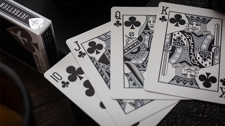 Lounge Edition Unmarked (Tarmac Black) by Jetsetter Playing Cards by Murphy's Magic Supplies, Inc.
