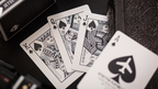 Lounge Edition Marked (Tarmac Black) by Jetsetter Playing Cards by Murphy's Magic Supplies, Inc.