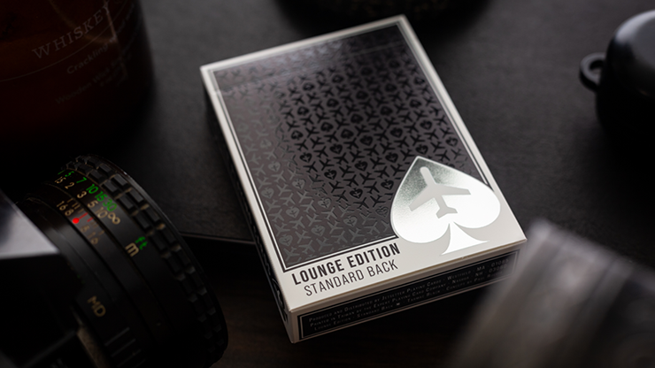 Lounge Edition Marked (Tarmac Black) by Jetsetter Playing Cards by Murphy's Magic Supplies, Inc.