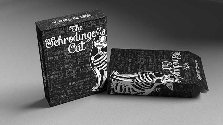 Schrodinger's Cat: Dead Black Edition Playing Cards by Murphy's Magic Supplies, Inc.
