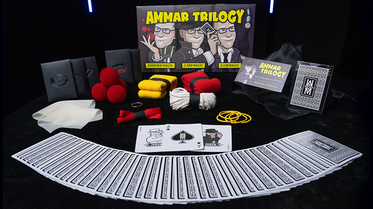 AMMAR TRILOGY SET (Gimmicks and Online Instructions) by Michael Ammar & Murphy's Magic - Trick by Murphy's Magic Supplies, Inc.