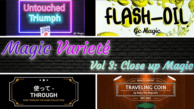 Variete Magic Vol 3 Close - Up Magic by Gonzalo Cuscuna video DOWNLOAD by Murphy's Magic Supplies, Inc.
