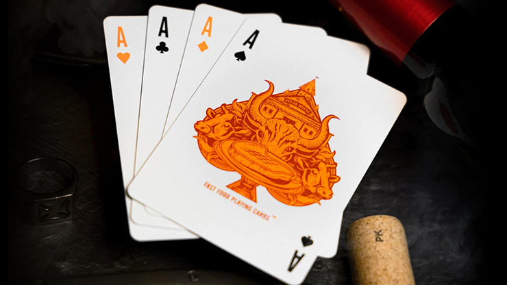 Steak House Playing Cards by Fast Foods Playing Cards by Murphy's Magic Supplies, Inc.
