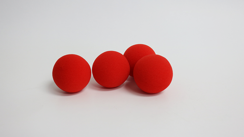 1.5 inch PRO Sponge Ball (Red) Bag of 4 from Magic by Gosh by Murphy's Magic Supplies, Inc.