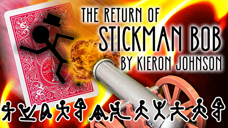The Return of Stickman Bob (Gimmicks and Online Instructions) by Kieron Johnson - Trick by Murphy's Magic Supplies, Inc.