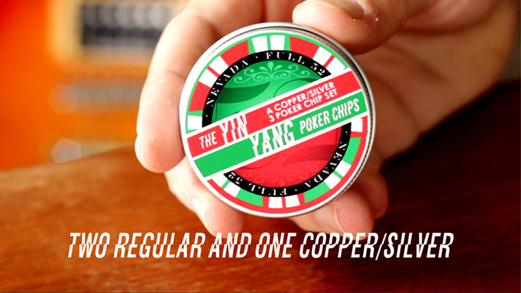 The Ying Yang Poker Chips (Gimmicks and Online Instructions) - Trick by Murphy's Magic Supplies, Inc.