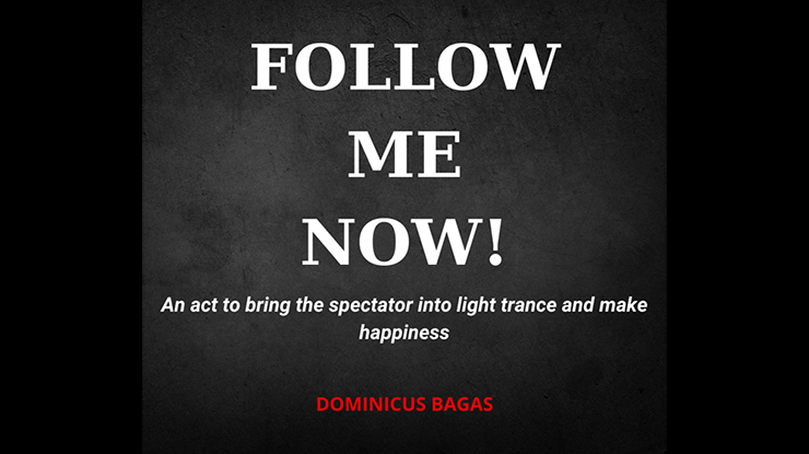 Follow Me Now by Dominicus Bagas mixed media DOWNLOAD by Murphy's Magic Supplies, Inc.