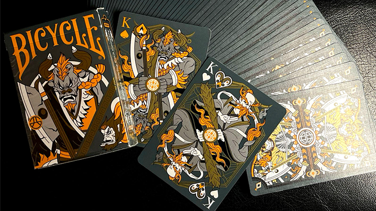 Bicycle Bull Demon King (Demolition Grey) Playing Cards by Murphy's Magic Supplies, Inc.