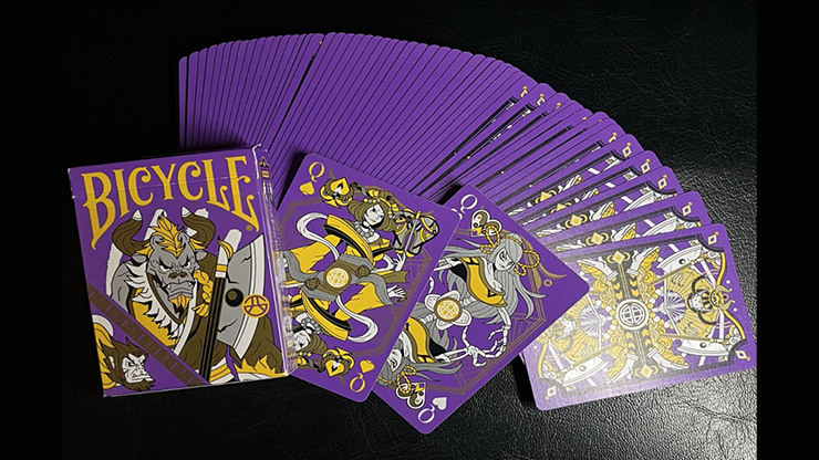 Bicycle Bull Demon King (Rebellion Purple) Playing Cards by Murphy's Magic Supplies, Inc.