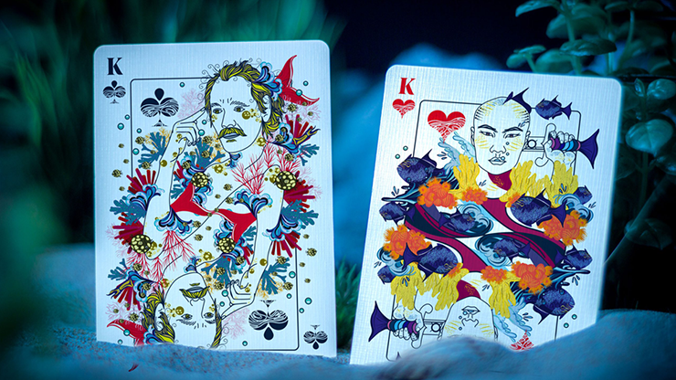 ONDA V2 (Purple) by Jocu Playing Cards by Murphy's Magic Supplies, Inc.